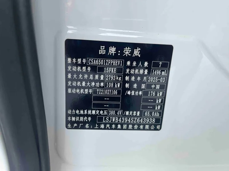 Roewe iMAX8 New Energy — фото 19