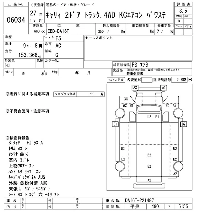 Suzuki CARRY TRUCK — фото 3