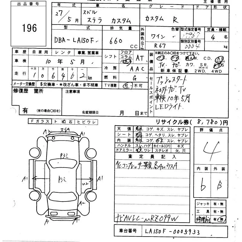 Subaru STELLA — фото 3