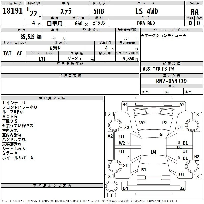 Subaru STELLA — фото 3