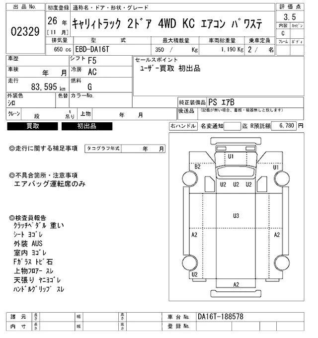 Suzuki CARRY TRUCK — фото 3