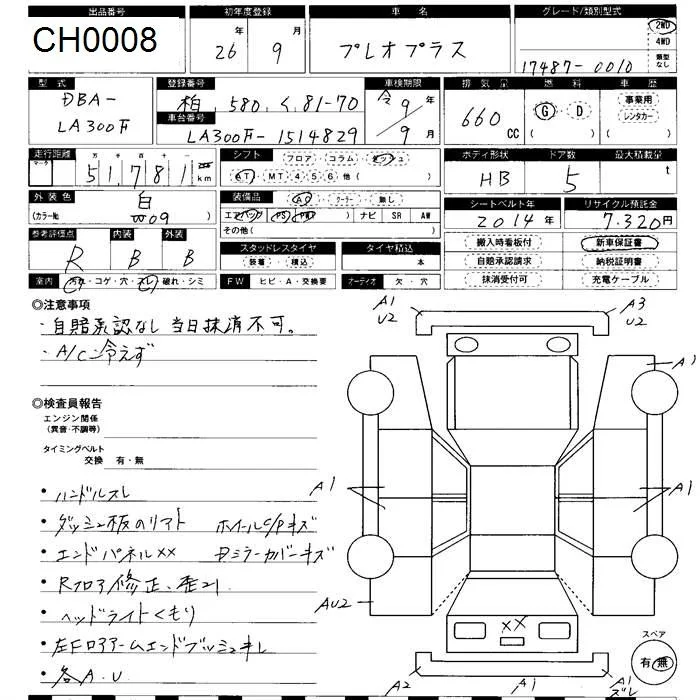 Subaru PLEO PLUS — фото 3