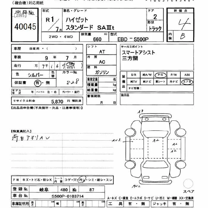 Daihatsu HIJET TRUCK — фото 3