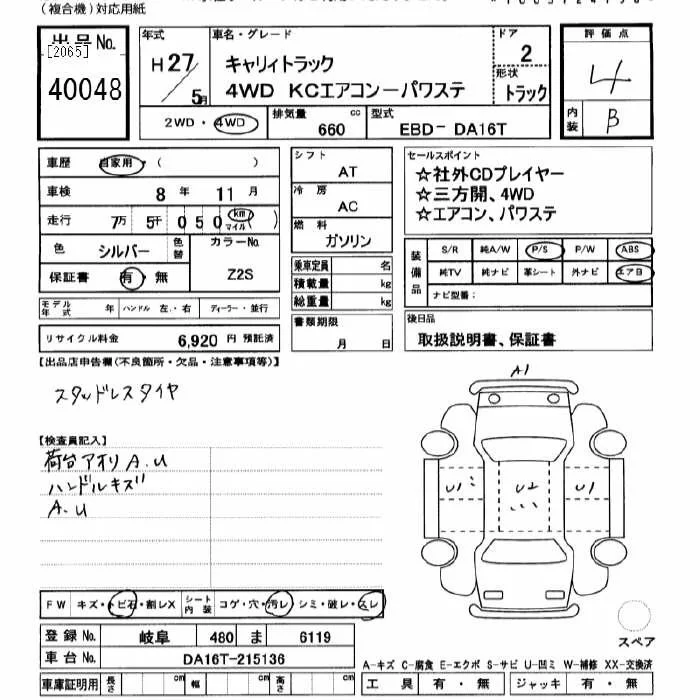 Suzuki CARRY TRUCK — фото 3