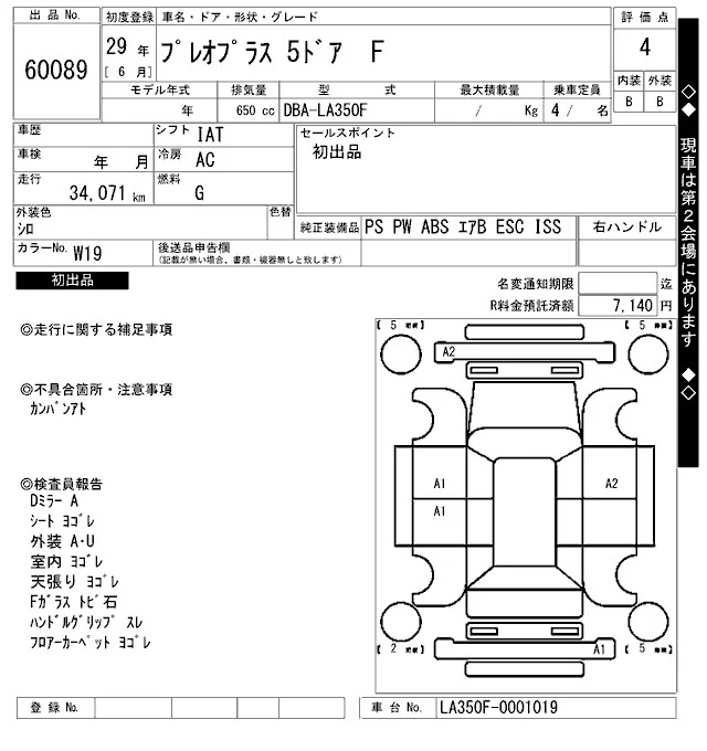Subaru PLEO PLUS — фото 3