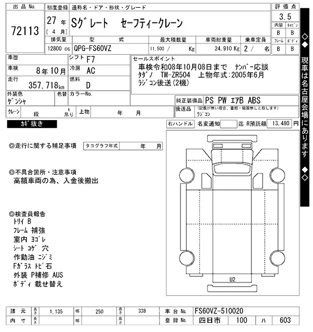 Mitsubishi SUPER GREAT — фото 3