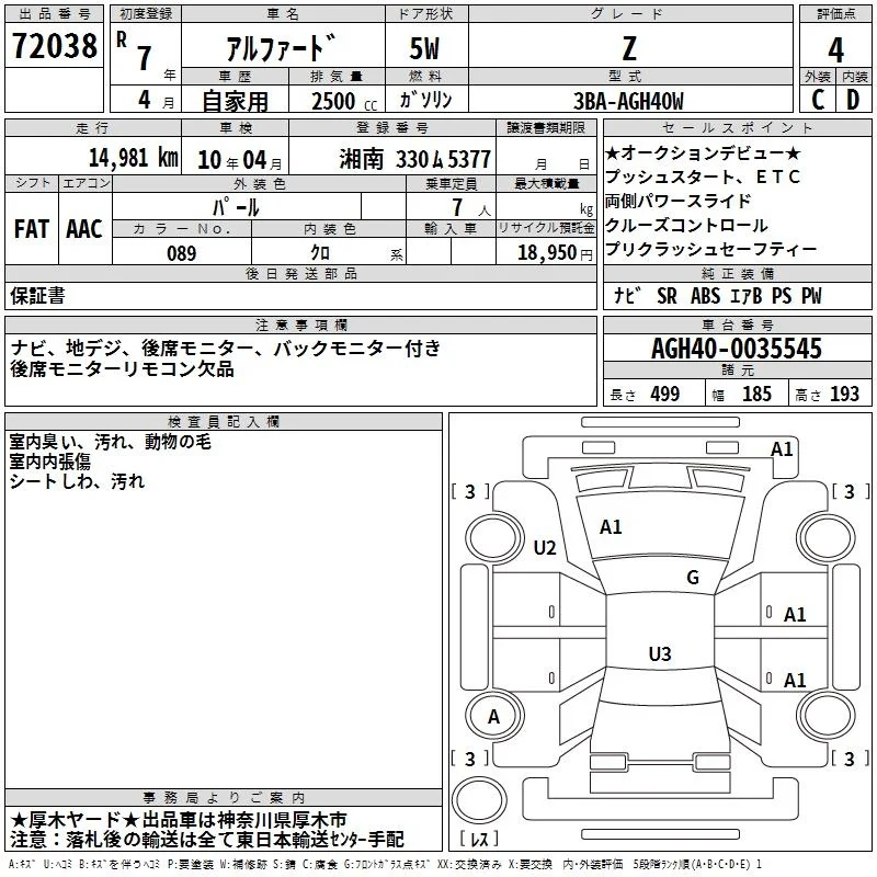 Toyota ALPHARD — фото 3