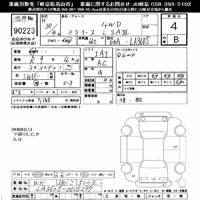 Daihatsu MIRA E S — фото 3