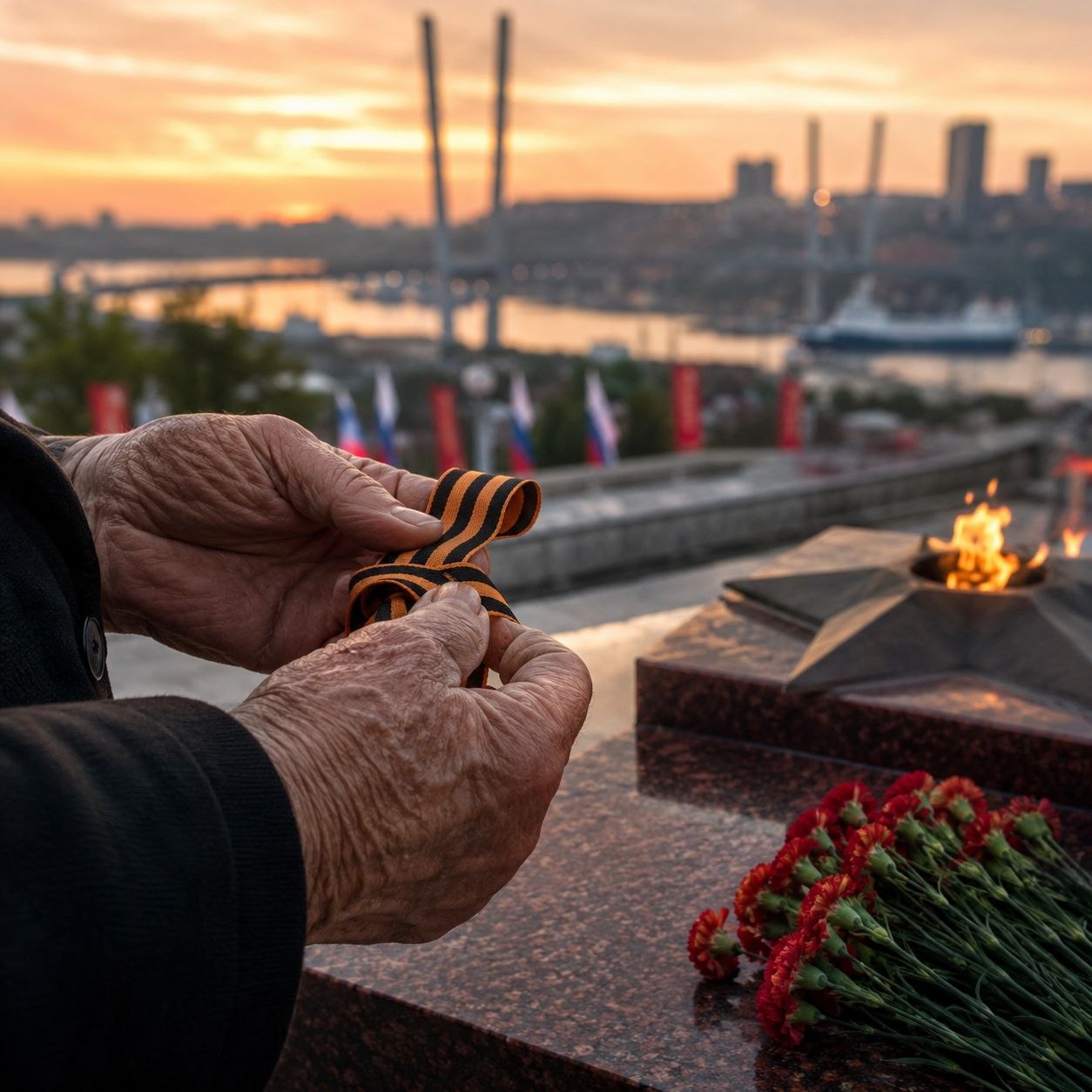 ​С Днем Великой Победы.