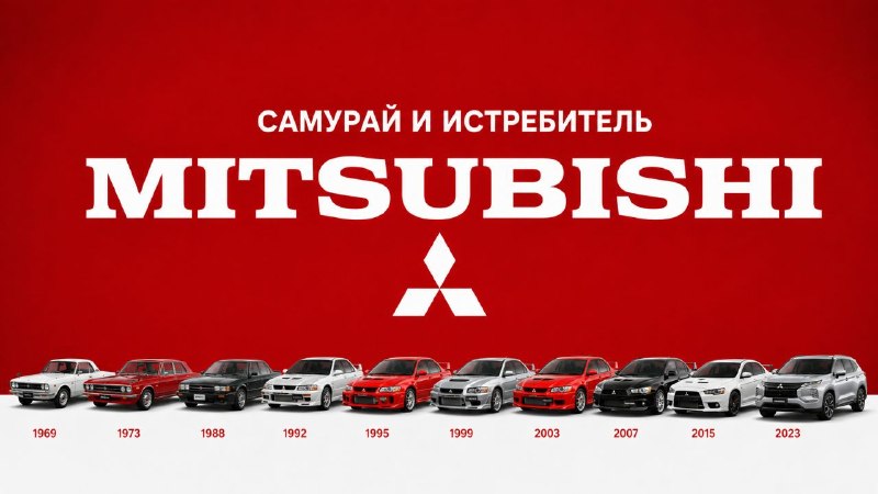 MITSUBISHI: САМУРАИ, «ЗЕРО» И ЛУЧШИЙ СЕДАН ДЛЯ ПОБЕГА ОТ ПОЛИЦИИ