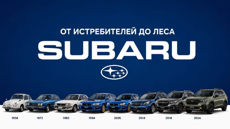 SUBARU: ИСТРЕБИТЕЛИ, ЗВЁЗДЫ И СИНЯЯ IMPREZA